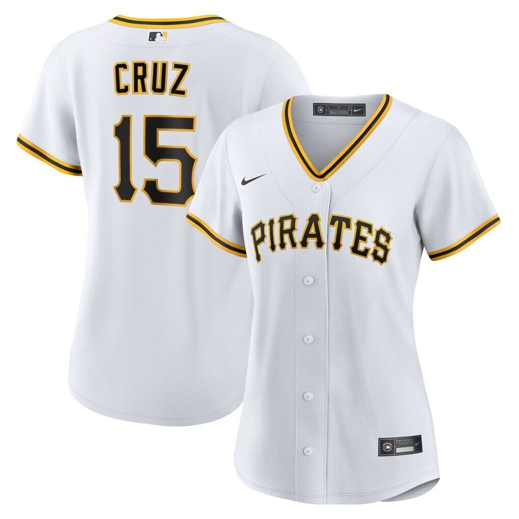 Oneil Cruz Pittsburgh Pirates Nike Women's Home Replica Jersey