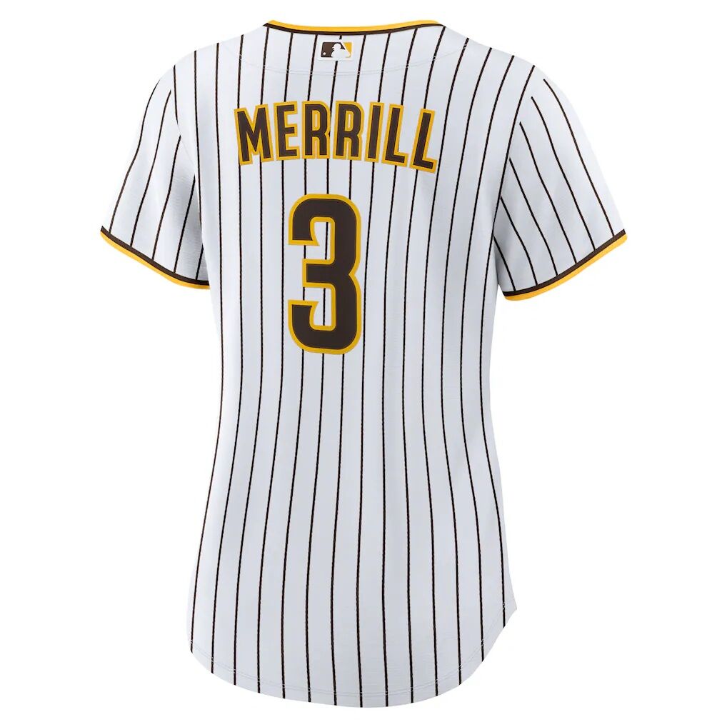 Jackson Merrill San Diego Padres Nike Women's Home Replica Jersey