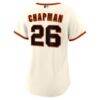Matt Chapman San Francisco Giants Nike Women's Home Replica Jersey - Cream - Detail View