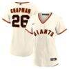 Matt Chapman San Francisco Giants Nike Women's Home Replica Jersey - Cream - Front View