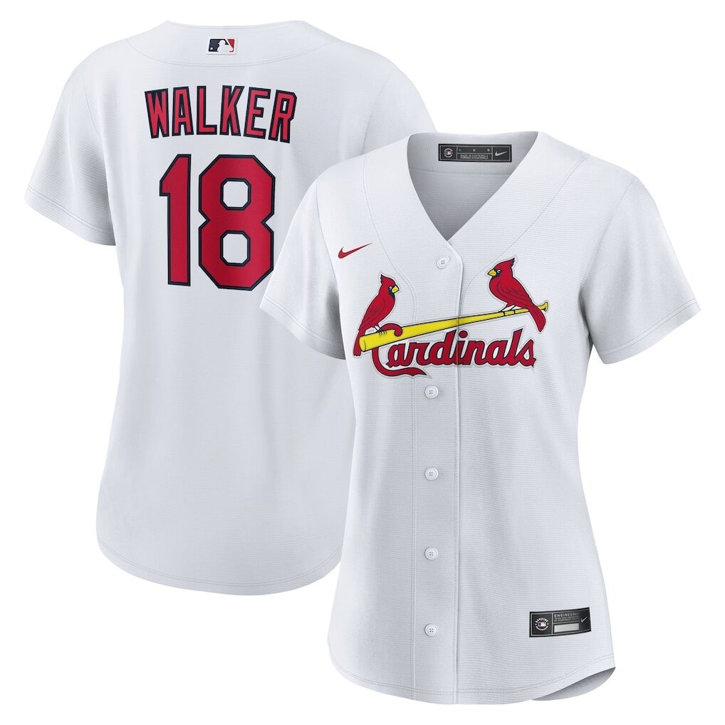 Jordan Walker St. Louis Cardinals Nike Women's Home Replica Jersey
