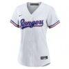 Nathan Eovaldi Texas Rangers Nike Women's Home Replica Jersey - White - Side View