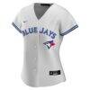 George Springer Toronto Blue Jays Nike Women's Home Replica Jersey - White - Side View