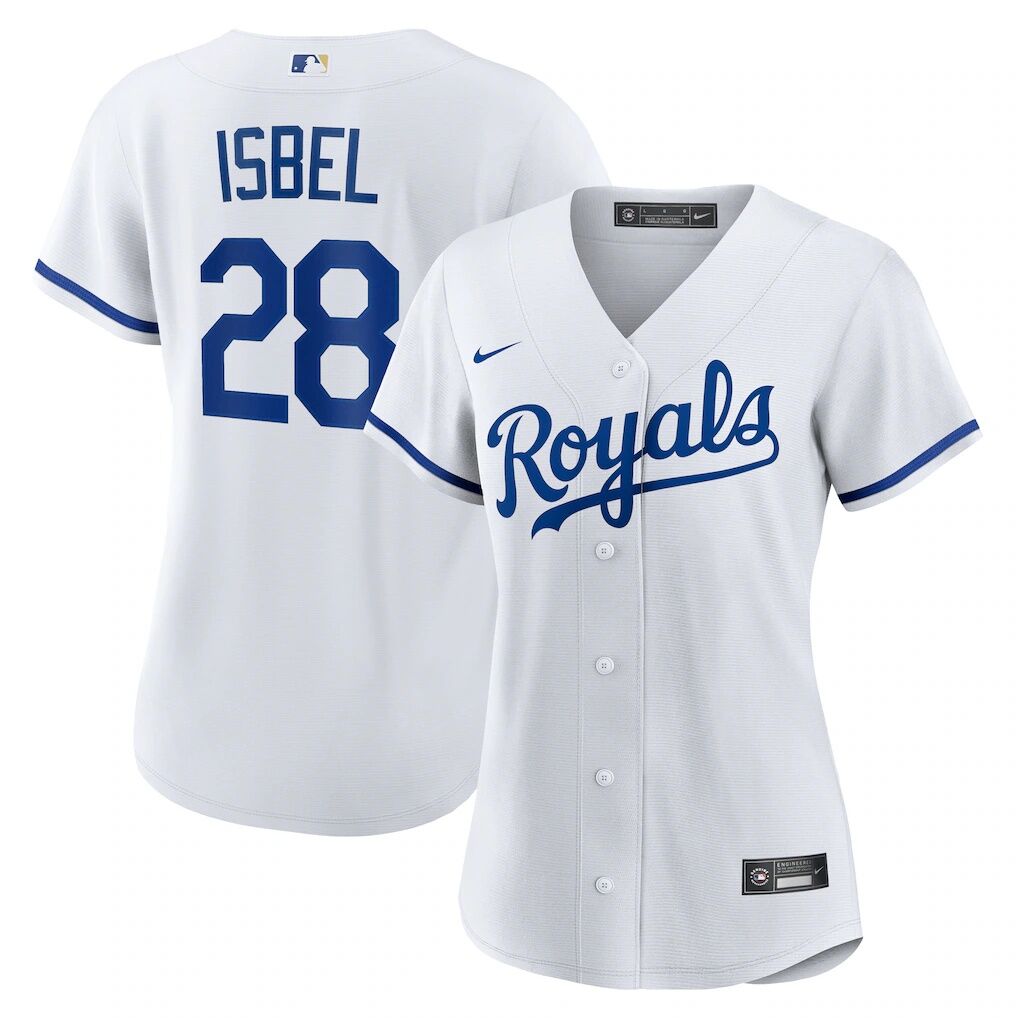 Kyle Isbel Kansas City Royals Nike Women's Home Replica Jersey
