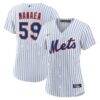 Sean Manaea New York Mets Nike Women's Home Replica Jersey - White - Front View