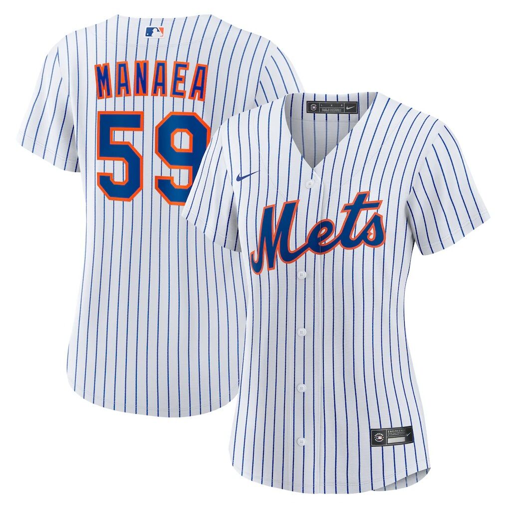 Sean Manaea New York Mets Nike Women's Home Replica Jersey