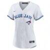 Ernie Clement Toronto Blue Jays Nike Women's Home Replica Jersey - White - Side View