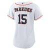 Isaac Paredes Houston Astros Nike Women's Home Replica Jersey - White - Detail View