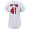 Alec Burleson St. Louis Cardinals Nike Women's Home Replica Jersey - White - Detail View
