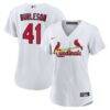 Alec Burleson St. Louis Cardinals Nike Women's Home Replica Jersey - White - Front View