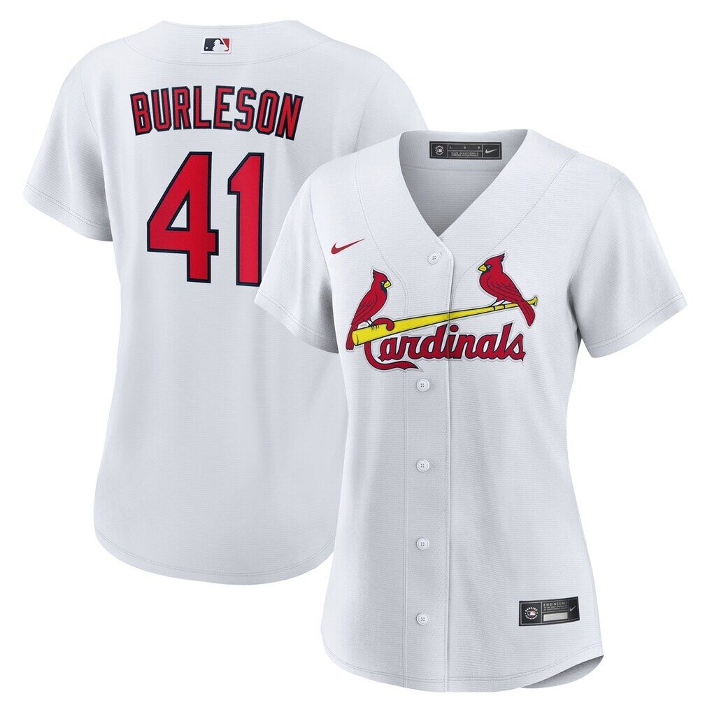 Alec Burleson St. Louis Cardinals Nike Women's Home Replica Jersey