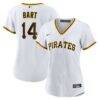 Joey Bart Pittsburgh Pirates Nike Women's Home Replica Jersey - White - Front View
