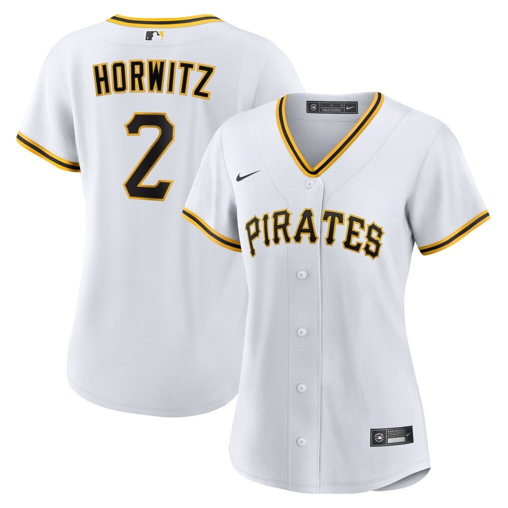 Spencer Horwitz Pittsburgh Pirates Nike Women's Home Replica Jersey