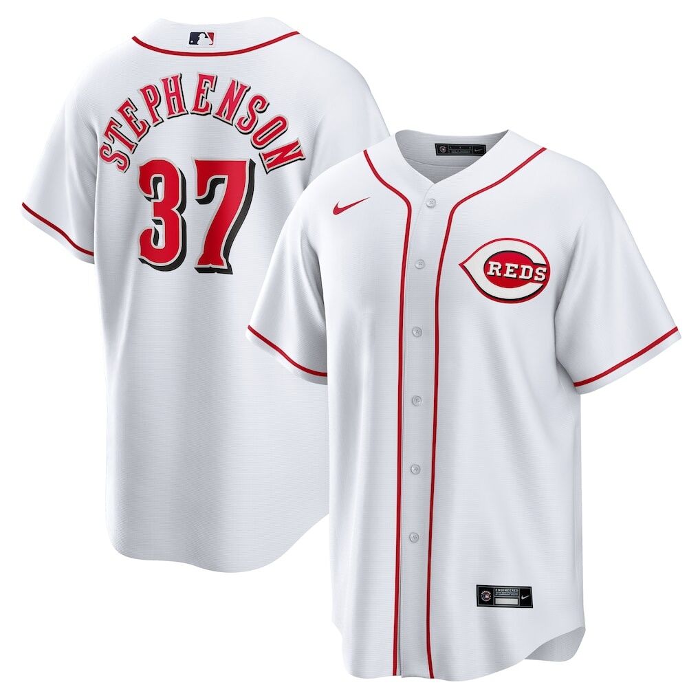 Tyler Stephenson Cincinnati Reds Nike Home Replica Jersey