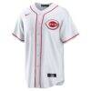 Tyler Stephenson Cincinnati Reds Nike Home Replica Jersey - White - Side View