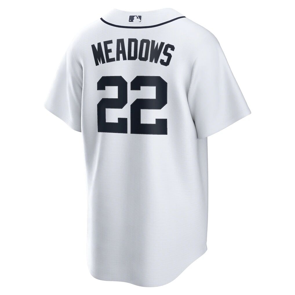 Parker Meadows Detroit Tigers Nike Home Replica Jersey