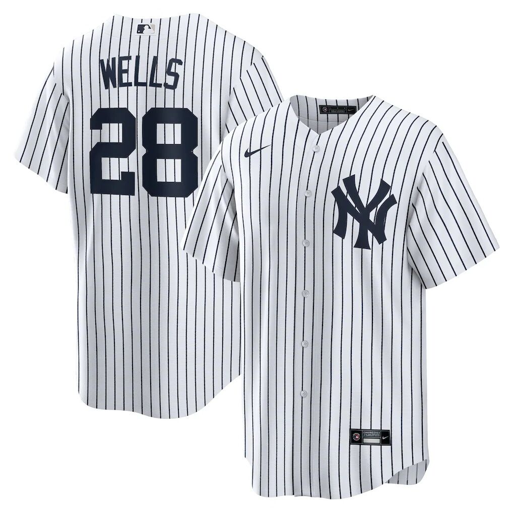 Austin Wells New York Yankees Nike Home Replica Jersey