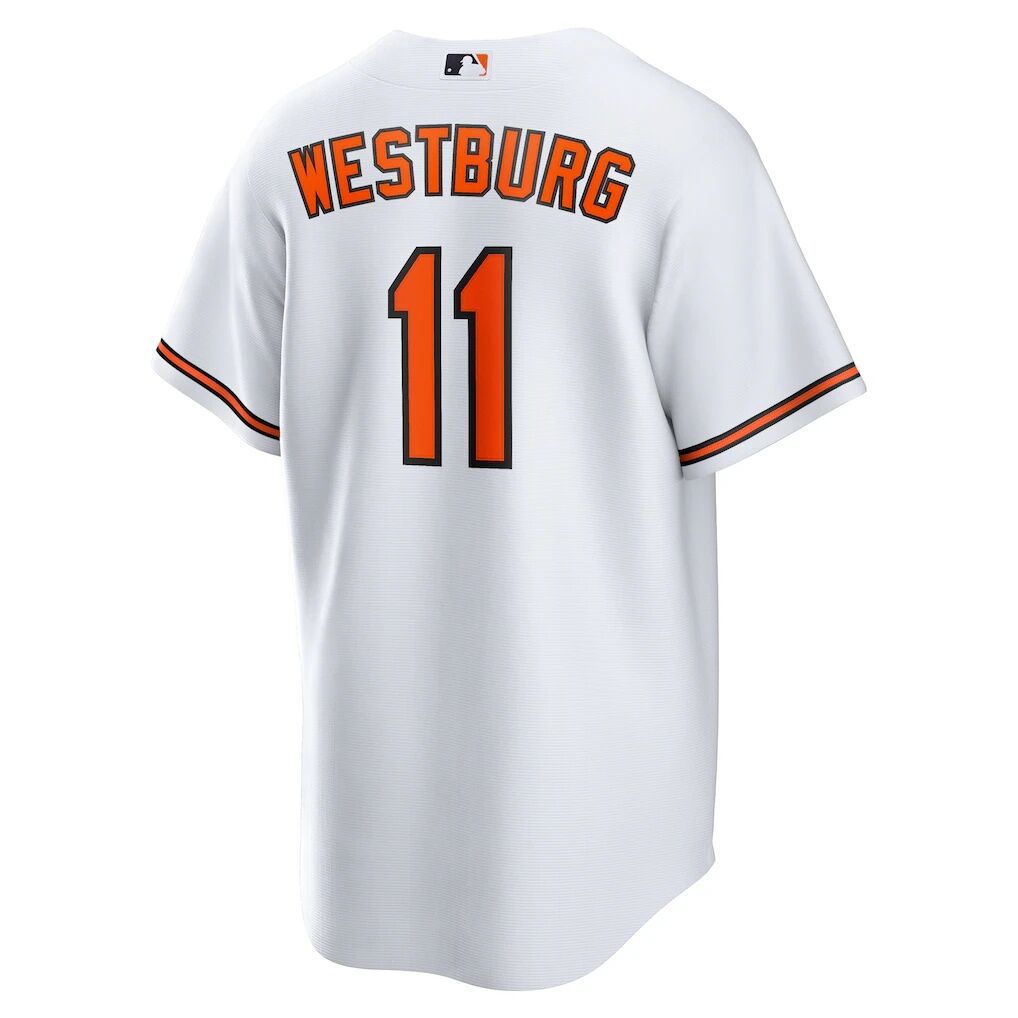Jordan Westburg Baltimore Orioles Nike Home Replica Jersey