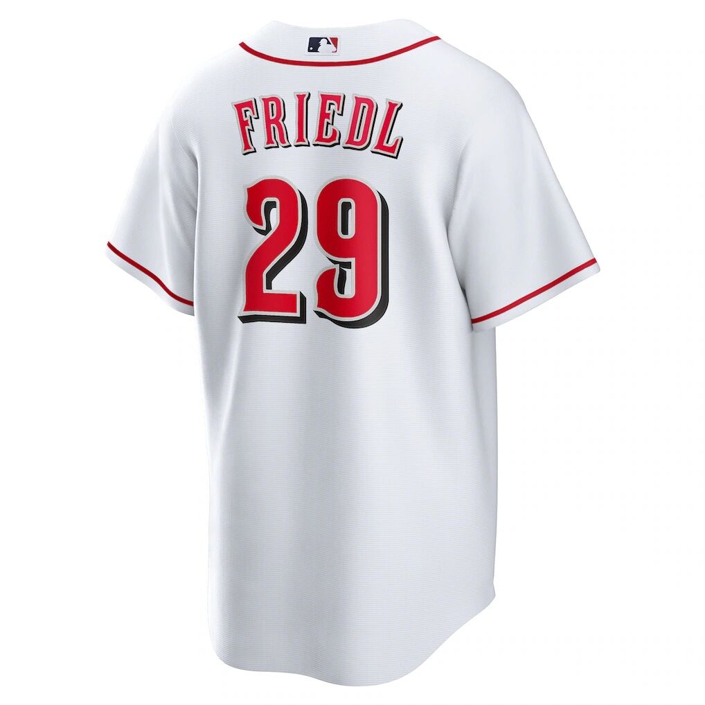TJ Friedl Cincinnati Reds Nike Home Replica Jersey