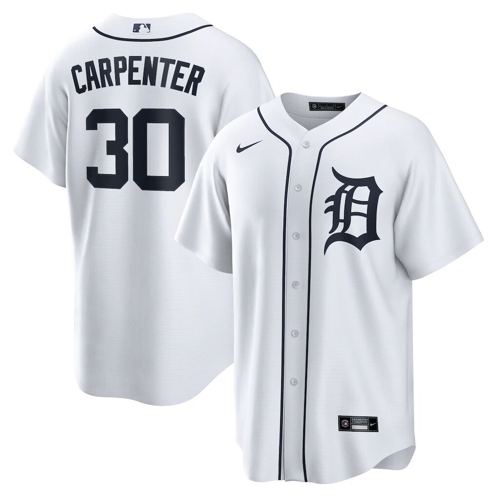 Kerry Carpenter Detroit Tigers Nike Home Replica Jersey