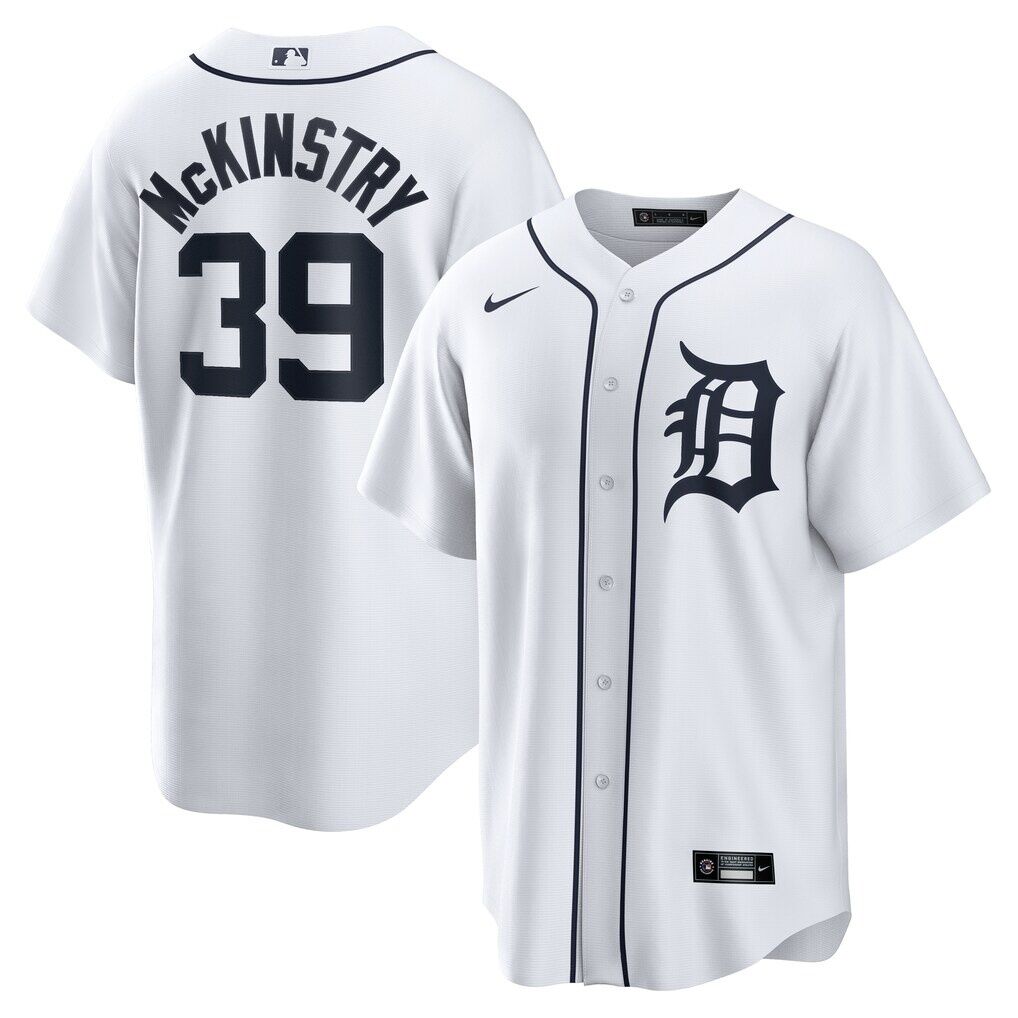 Zach McKinstry Detroit Tigers Nike Home Replica Jersey