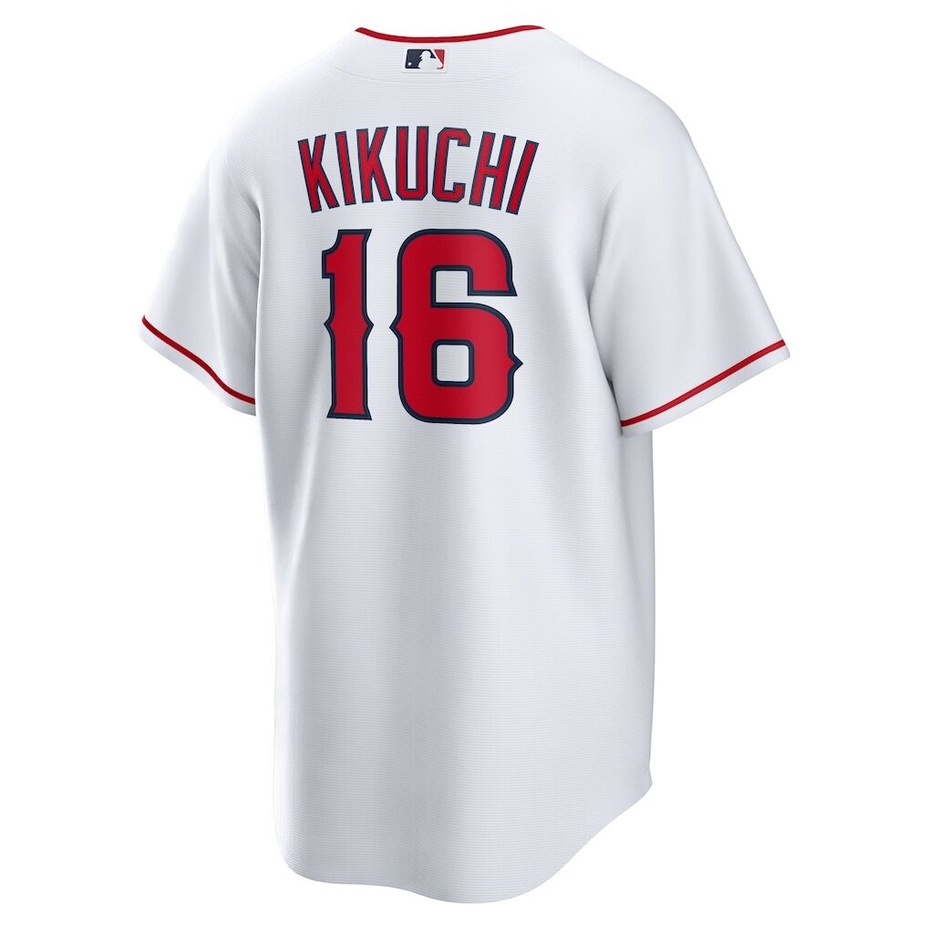 Yusei Kikuchi Los Angeles Angels Nike Home Replica Jersey