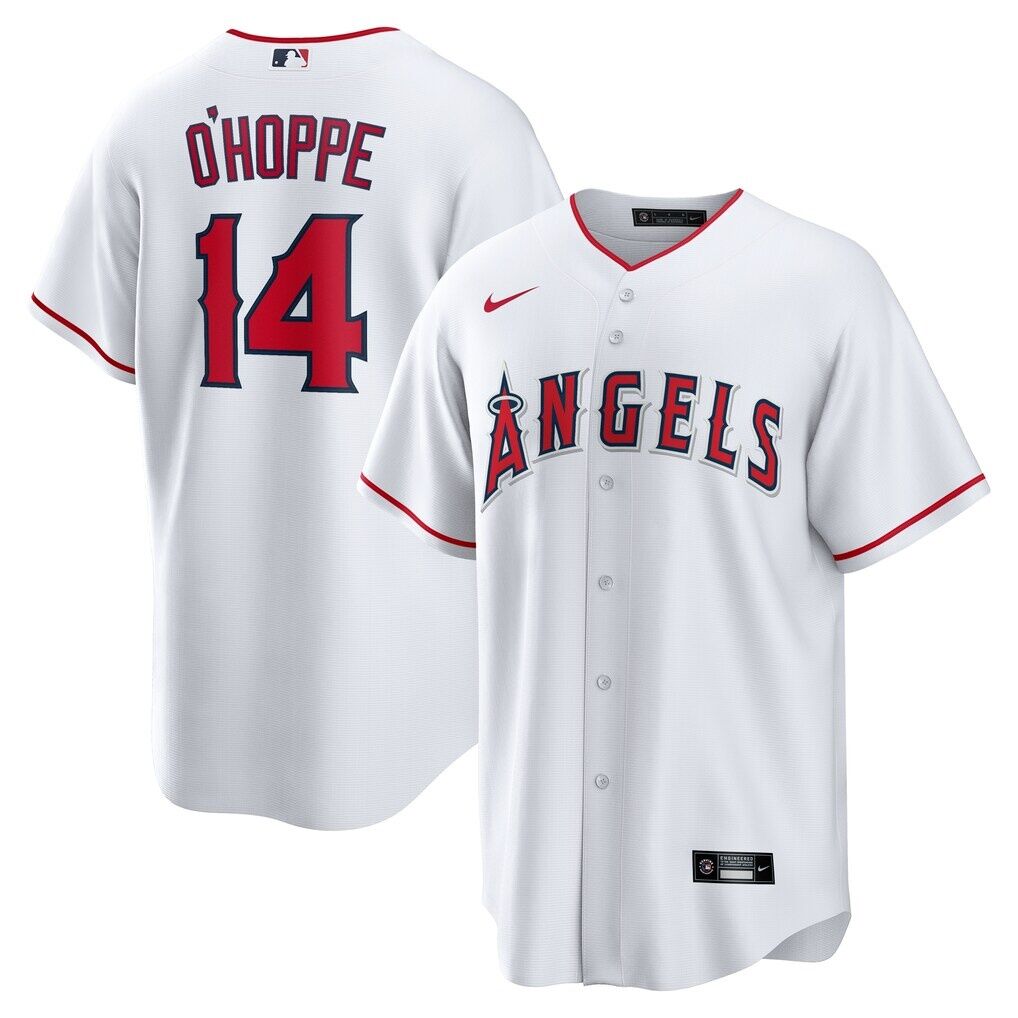 Logan O’Hoppe Los Angeles Angels Nike Home Replica Jersey
