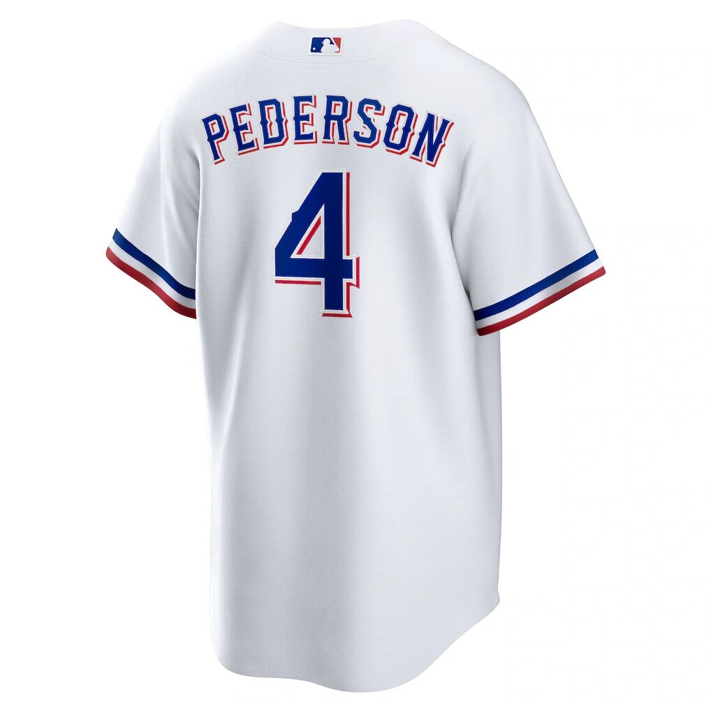 Joc Pederson Texas Rangers Nike Home Replica Jersey