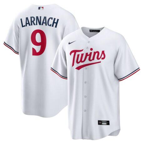 Trevor Larnach Minnesota Twins Nike Home Replica Jersey - White - Front View