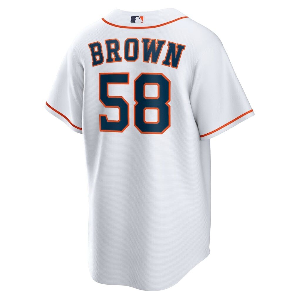 Hunter Brown Houston Astros Nike Home Replica Jersey