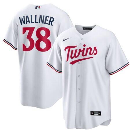 Matt Wallner Minnesota Twins Nike Home Replica Jersey - White - Front View