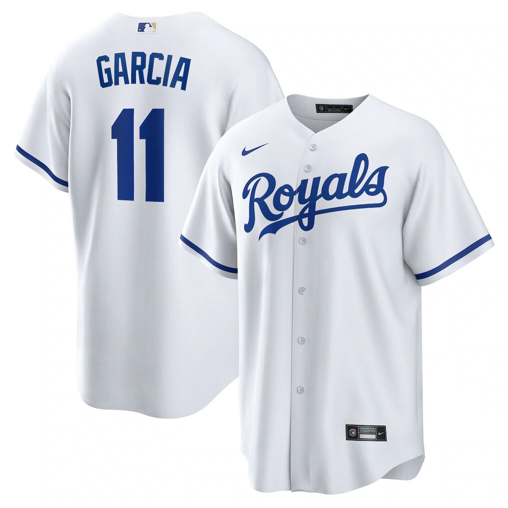 Maikel Garcia Kansas City Royals Nike Home Replica Jersey