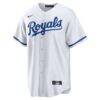 Michael Wacha Kansas City Royals Nike Home Replica Jersey - White - Side View