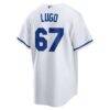 Seth Lugo Kansas City Royals Nike Home Replica Jersey - White - Detail View