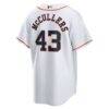 Lance McCullers Jr. Houston Astros Nike Home Replica Jersey - White - Detail View