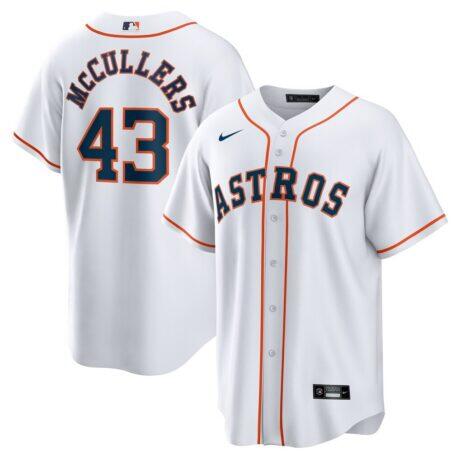 Lance McCullers Jr. Houston Astros Nike Home Replica Jersey - White - Front View
