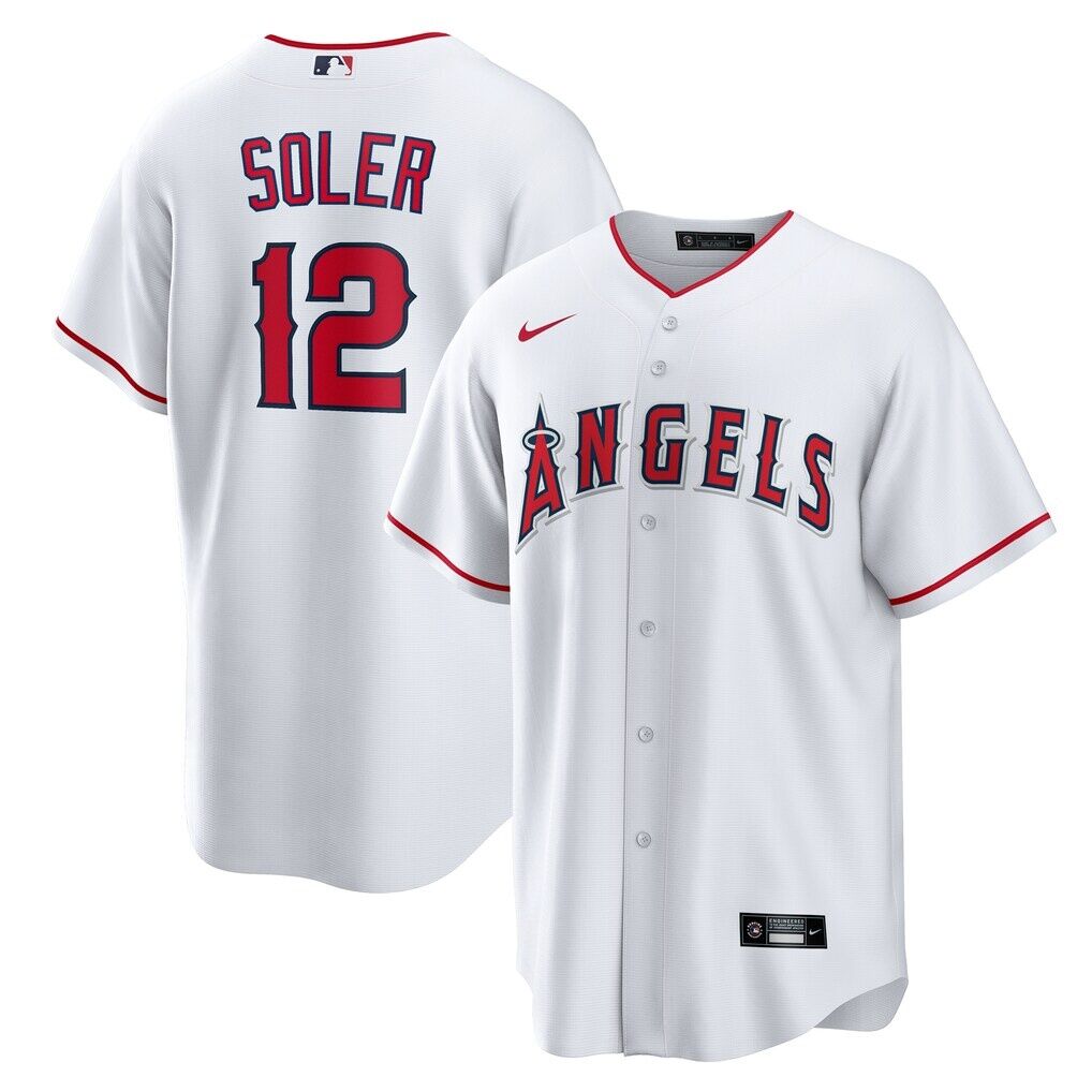 Jorge Soler Los Angeles Angels Nike Home Replica Jersey
