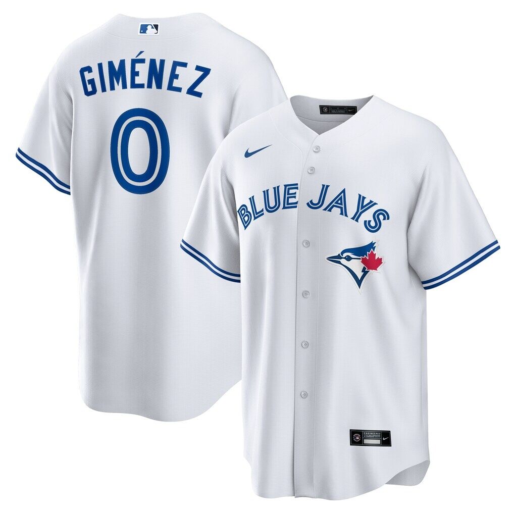 Andres Gimenez Toronto Blue Jays Nike Home Replica Jersey