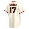Heliot Ramos San Francisco Giants Nike Home Replica Jersey - Cream - Detail View
