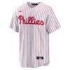 Alec Bohm Philadelphia Phillies Nike Home Replica Jersey - White - Side View