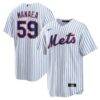 Sean Manaea New York Mets Nike Home Replica Jersey - White - Front View