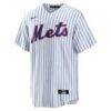 Mark Vientos New York Mets Nike Home Replica Jersey - White - Side View