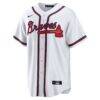 Chris Sale Atlanta Braves Nike Home Replica Jersey - White - Back View