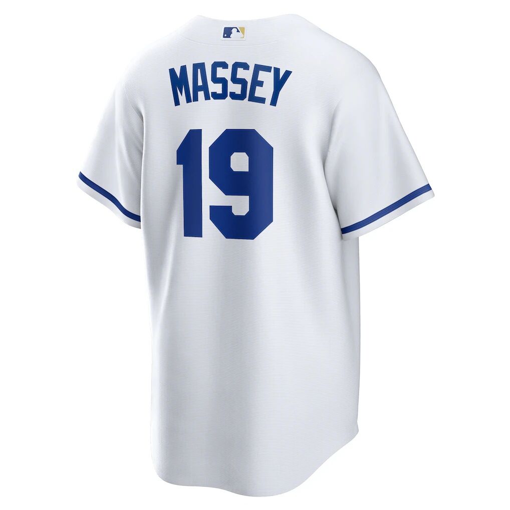 Michael Massey Kansas City Royals Nike Home Replica Jersey