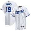 Michael Massey Kansas City Royals Nike Home Replica Jersey - White - Front View