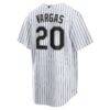 Miguel Vargas Chicago White Sox Nike Home Replica Jersey - White - Detail View