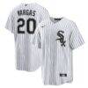 Miguel Vargas Chicago White Sox Nike Home Replica Jersey - White - Front View