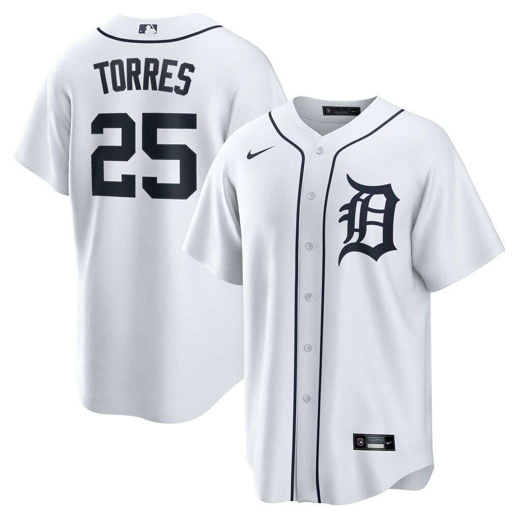 Gleyber Torres Detroit Tigers Nike Home Replica Jersey