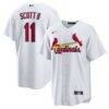 Victor Scott II St. Louis Cardinals Nike Home Replica Jersey - White - Front View