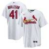 Alec Burleson St. Louis Cardinals Nike Home Replica Jersey - White - Front View
